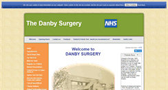 Desktop Screenshot of danbysurgery.nhs.uk